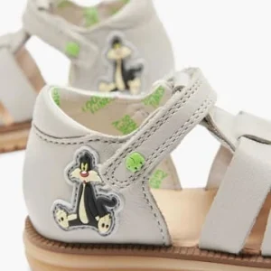 Großhandel 😍 Sandalen Elefanten Lauflerner Looney Tunes, Weite M Grau Günstig Kaufen 😀 16