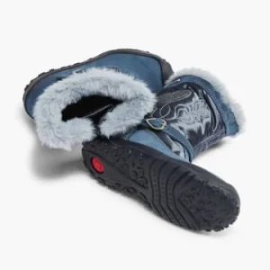 Angebote 🎁 Stiefel & 🥾 Boots Elefanten Schneeboots Zipora, Weite W Blau Günstig Kaufen 🎉 12